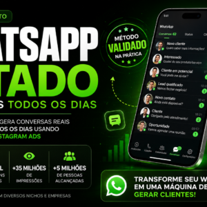 Clientes no Whatsapp todos dias, Facebook Ads